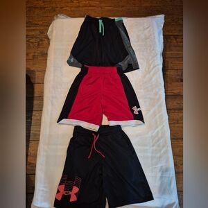 Under Armour Boy's Athletic Shorts All Size Small